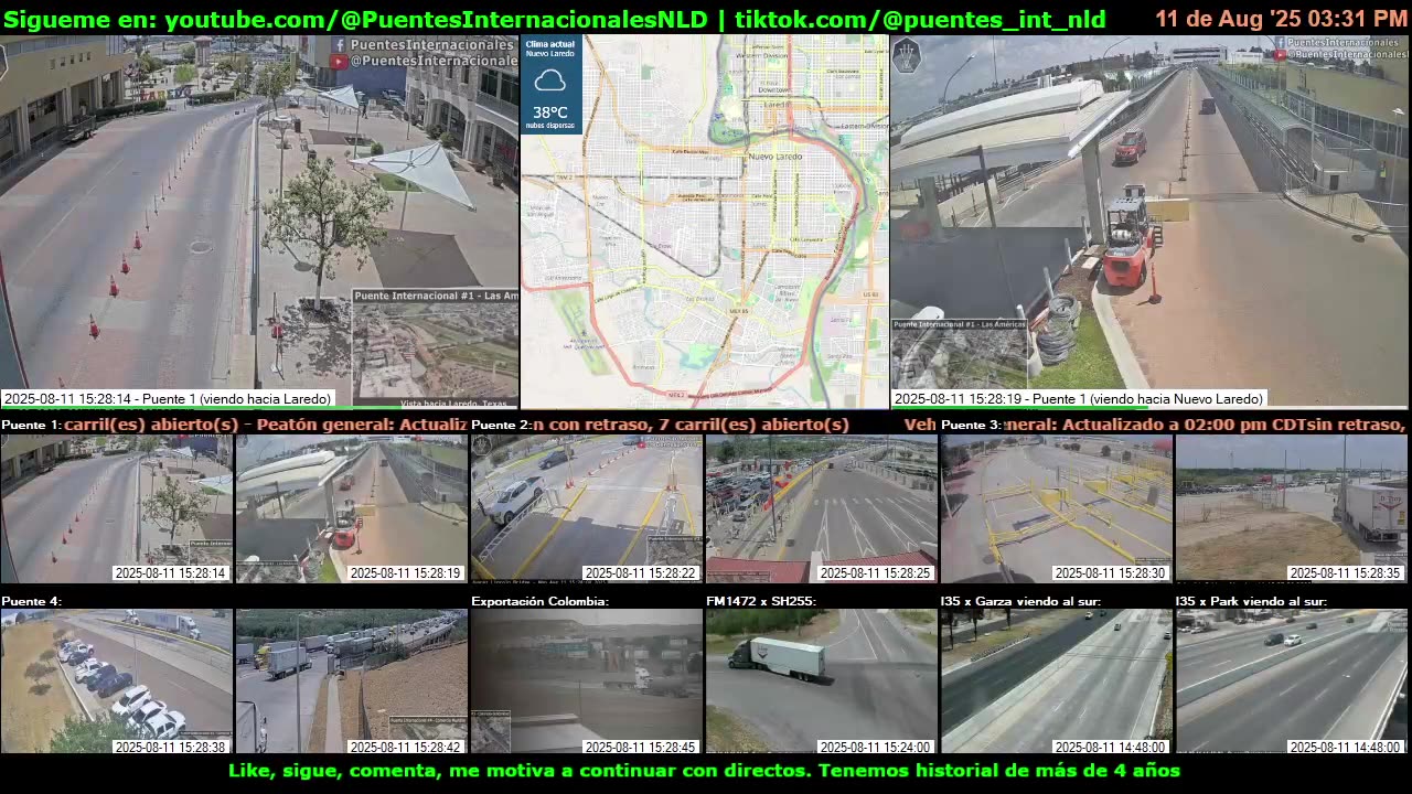 Puentes Internacionales NLD (Youtube / TikTok)