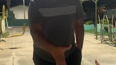 Stray Dog Gets a Goodnight Handshake