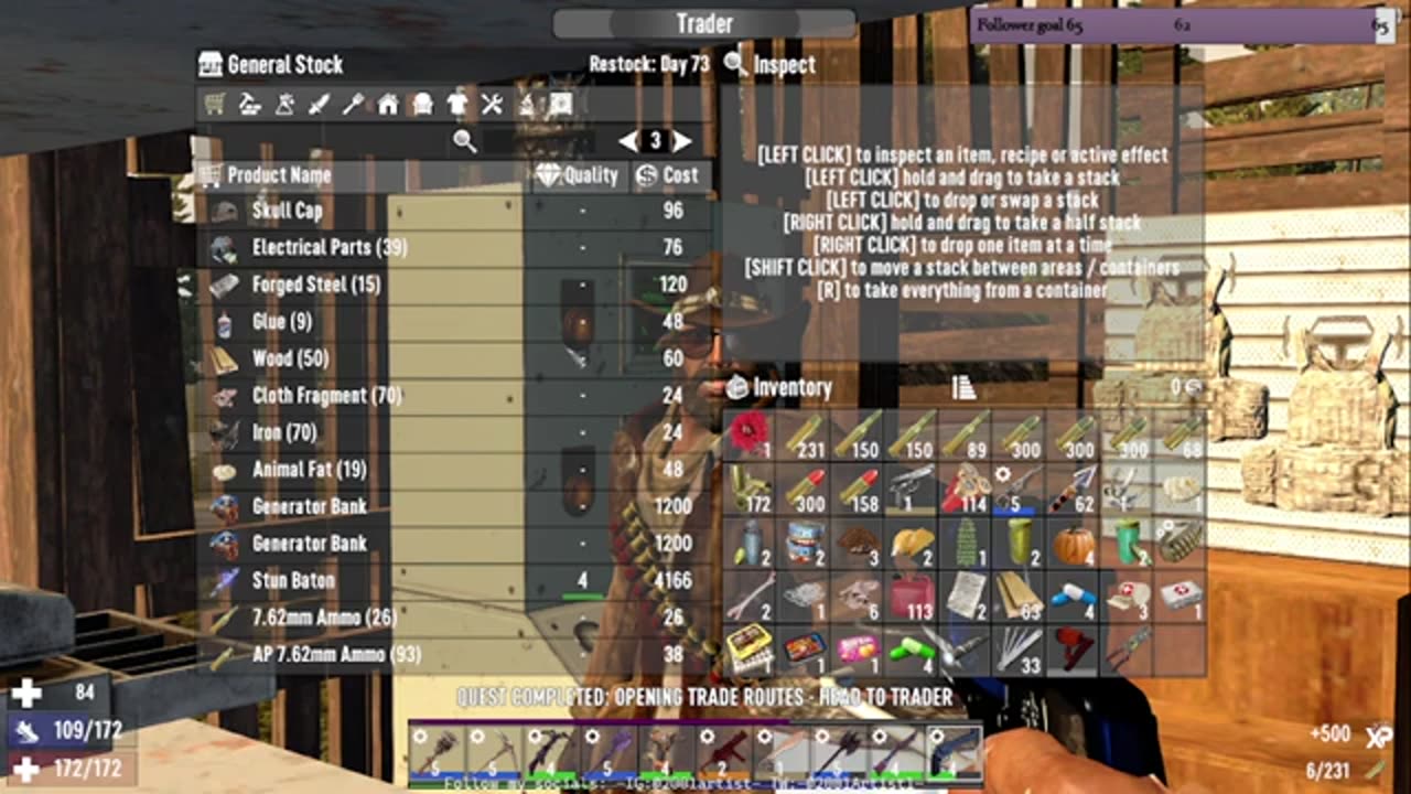 7 Days to die (part 25) Making stuff for the truck and planning for future stuff