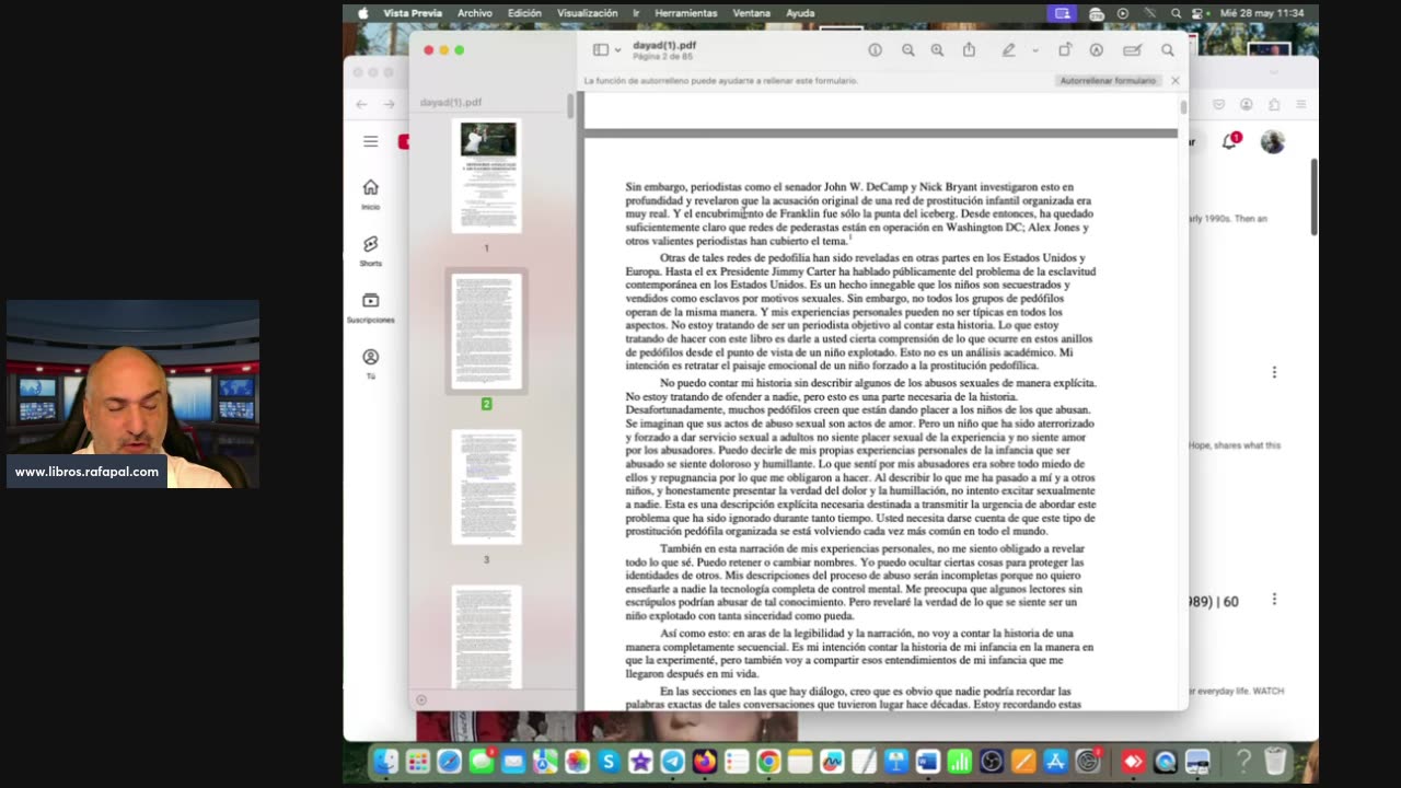 Relato autobiográfico de una víctima de abuso ritual satánico: CONCLUSIONES
