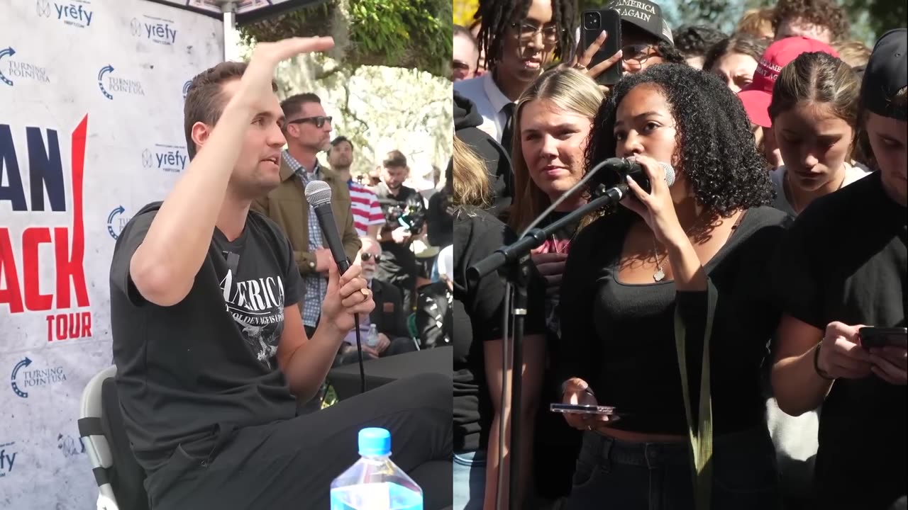 Charlie Kirk vs Woke Black Student