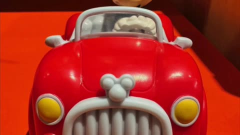 Disney Parks Mickey Mouse Driving a Car Plastic Toy #shorts