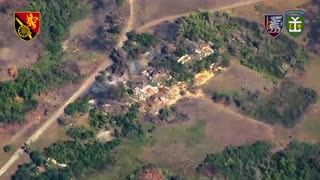🛡️🇷🇺 Ukraine Russia War | Ukrainian Artillery Strikes Russian Howitzers | RCF