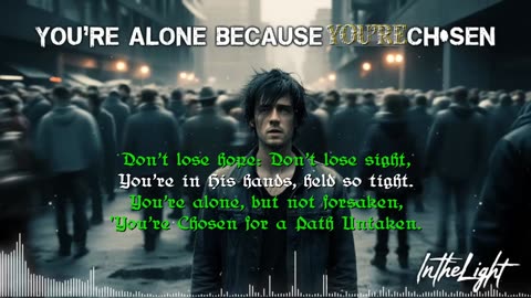 InTheLight ~ You're Alone Because You're Chosen { Lyrics } Remix 1 Christcore Slowed PC FX
