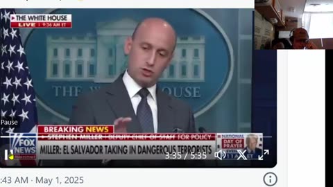 Stephan Miller Just Lays It Out Against these Criminals Period - Shame on the Press-5-1-25