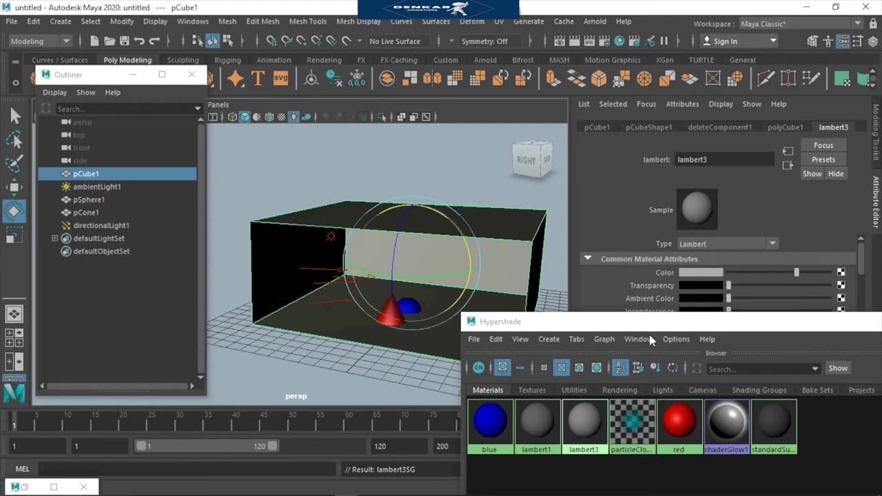 Introduction to Lighting In Maya 01