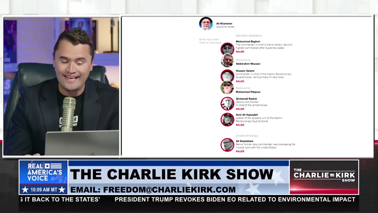 KIRK DETAILS ISRAEL'S ATTACK ACCOMPLISHMENTS