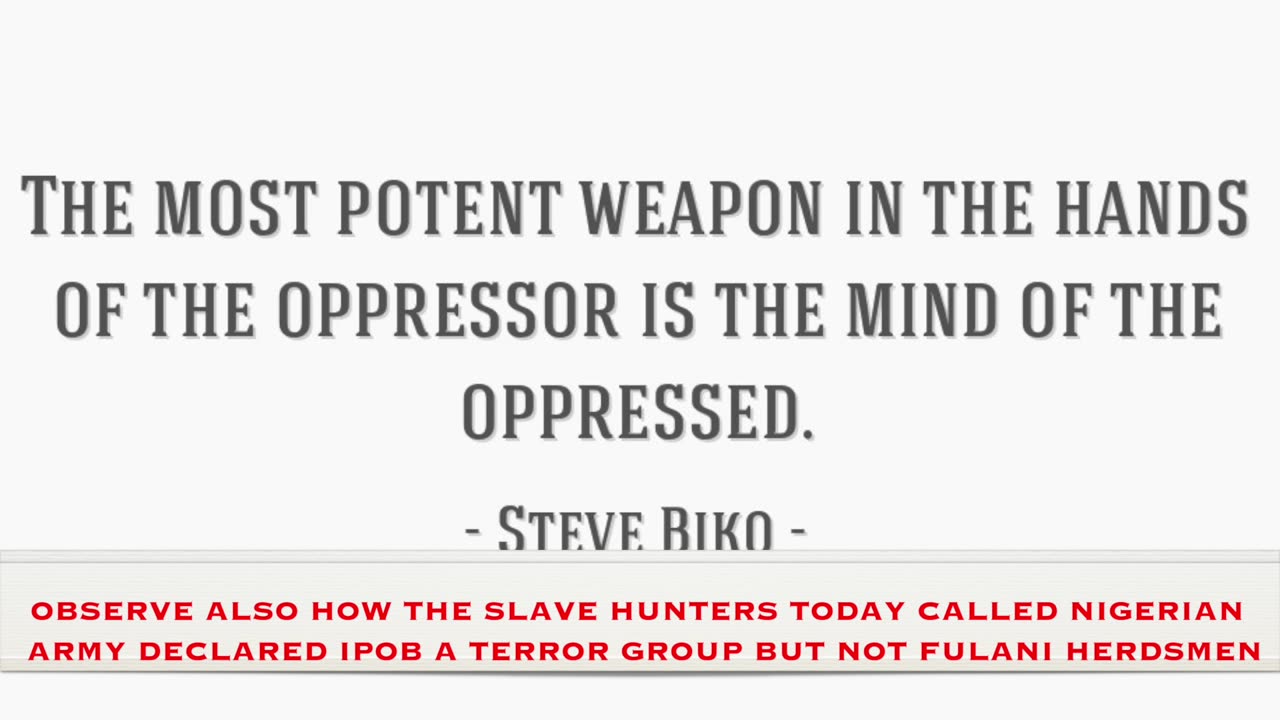 The oppressor and the oppressed for Negroes(1)