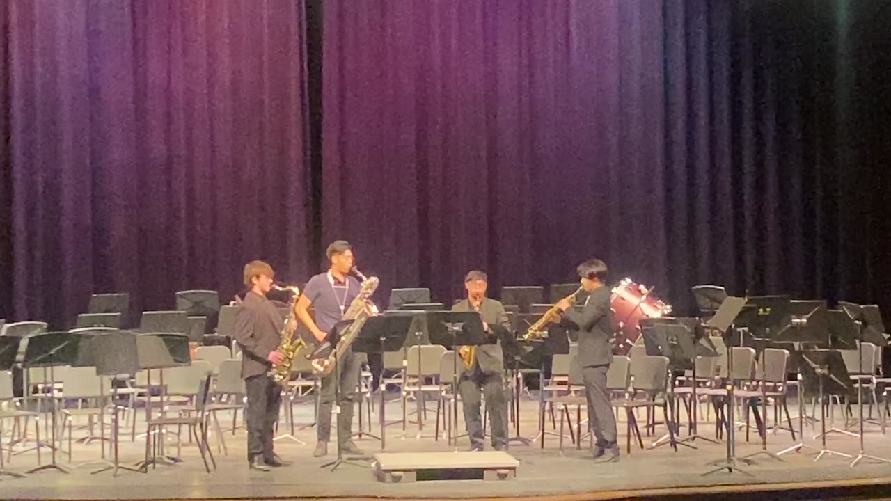 Luke (soprano) Sax Quartet MEF 2025 “Ryukuan Fantasy” by ITO Yasuhide