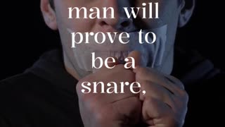 Proverbs 29:25