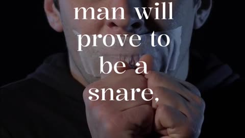 Proverbs 29:25