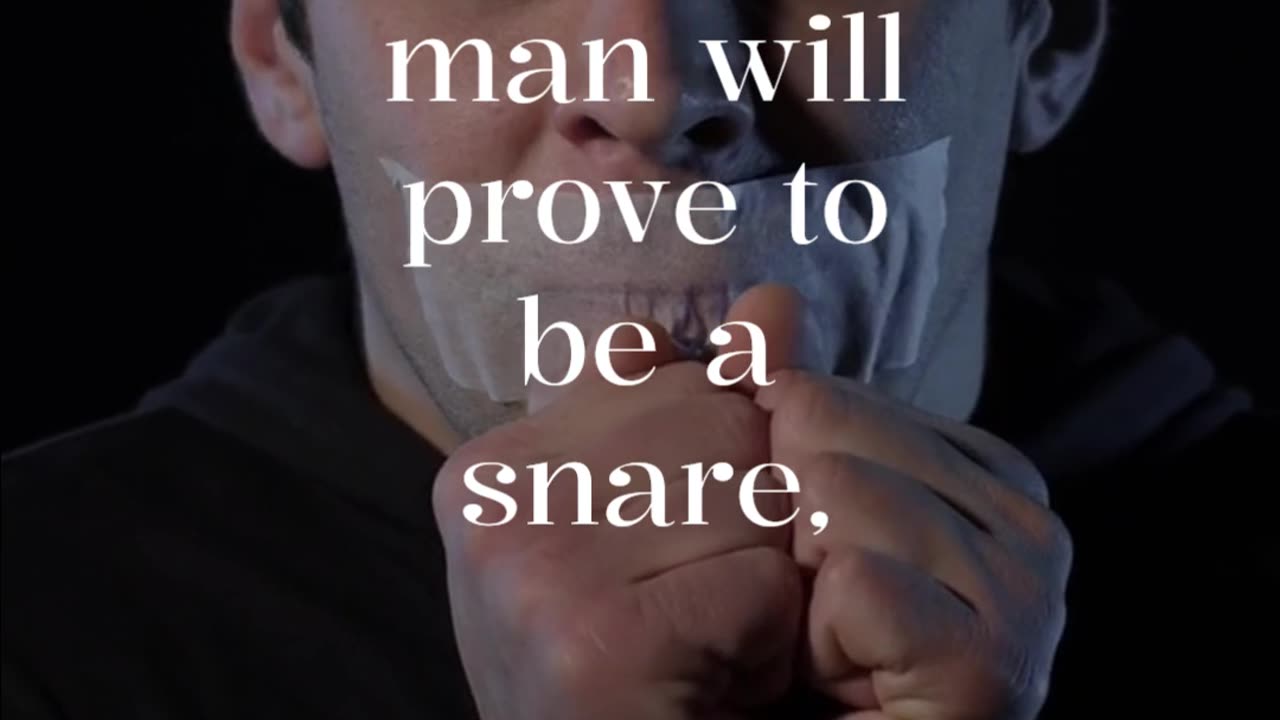 Proverbs 29:25