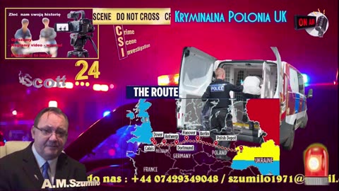 Kryminalna PO lonia - Polak przemycał broń - Anglia
