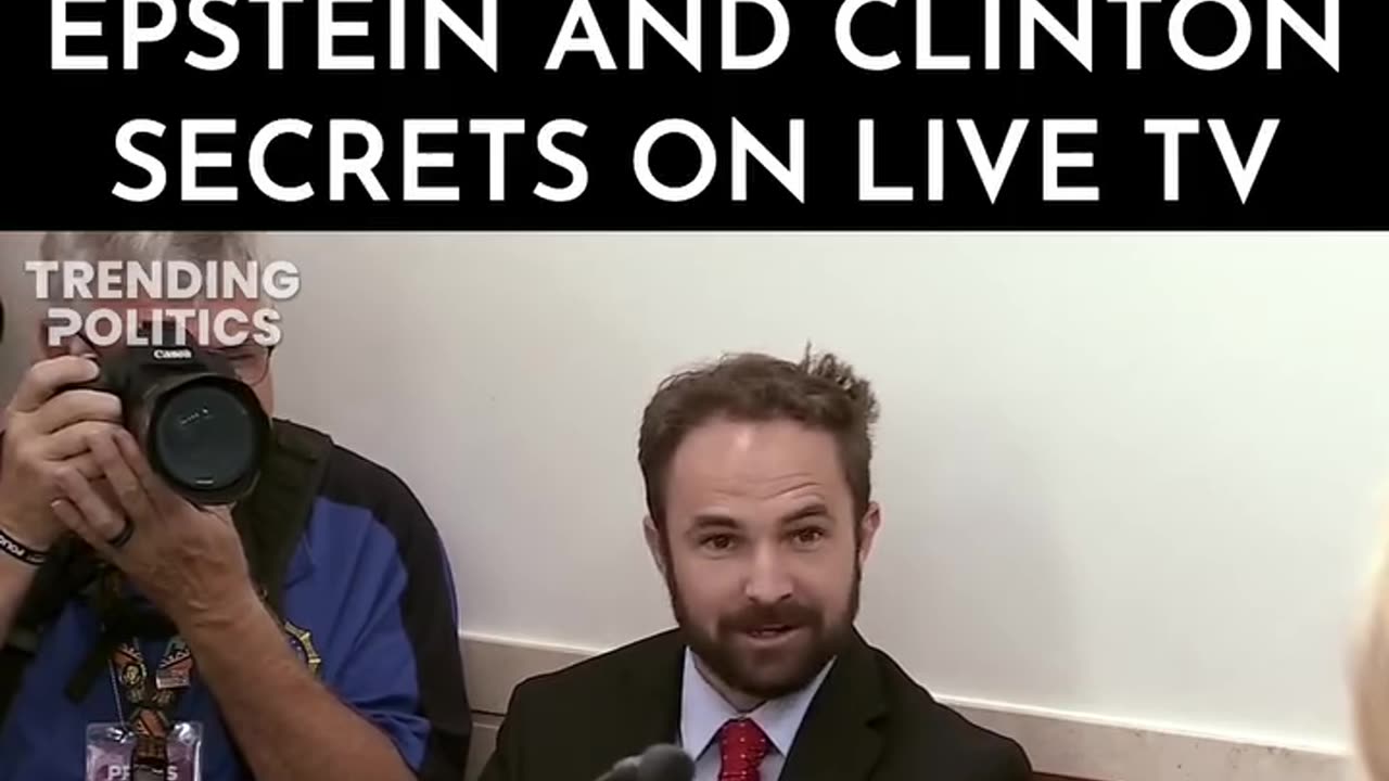 Politics - Real Reporter Asks About Clinton Kill List An Epstein Intelligence Agencies So Many More