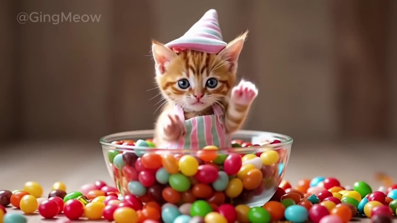 Tiny Cats Sweet Candy Shop Adventure