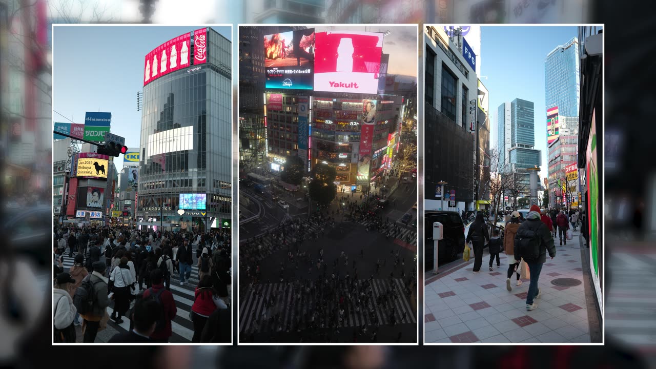 Cinematic video from Shibuya