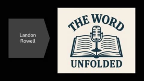 The Word Unfolded Episode 8 The Promise To Noah