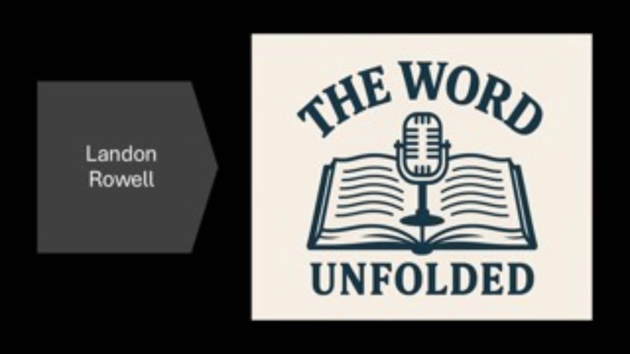 The Word Unfolded Episode 8 The Promise To Noah
