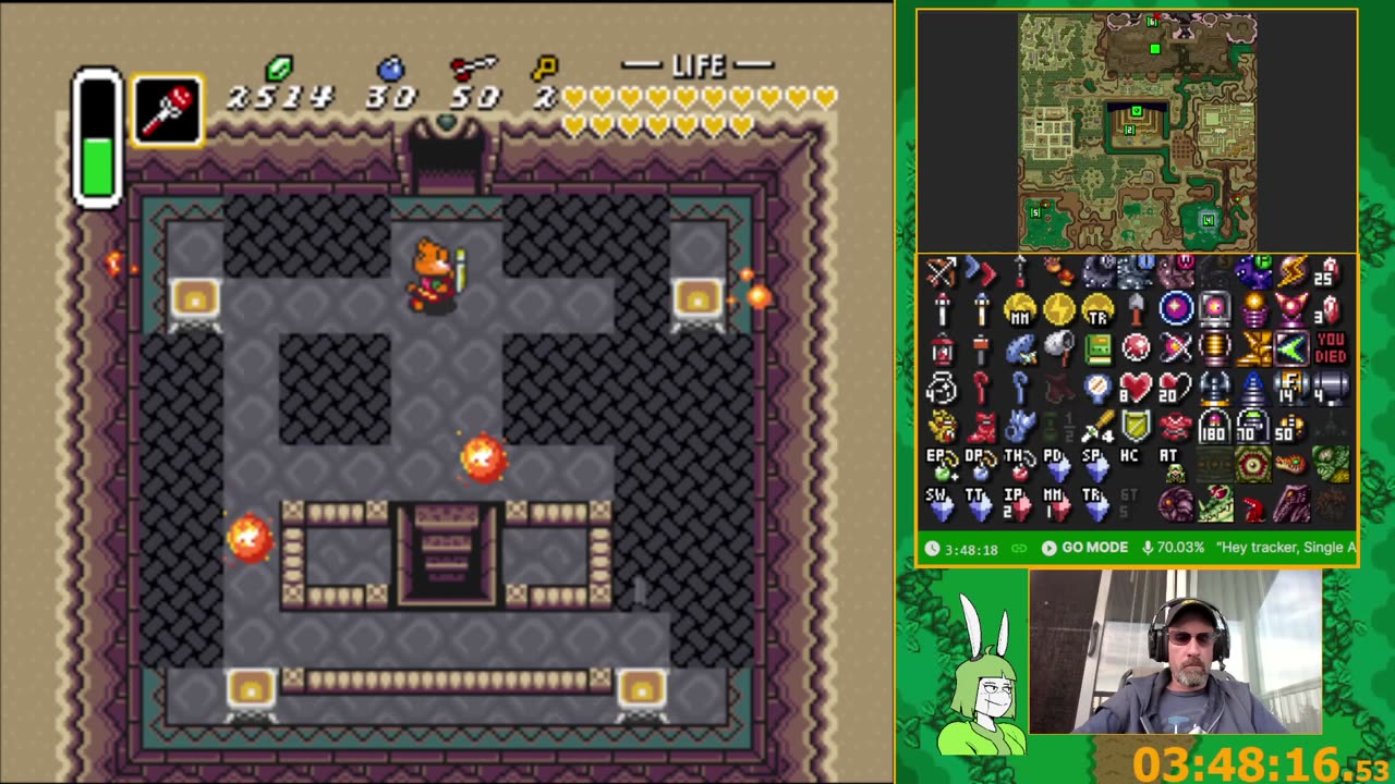 [Outdoors] Cas' SMZ3 Randomizer. No cheat glitches. 5x MSU shuffle. Sub 3.5hrs?? 82°F #GenX