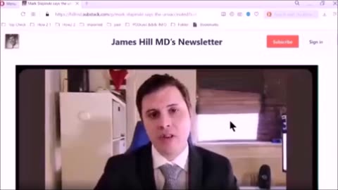 Fascist Hater of the Unvaccinated ~ Mark Slapinski Claims All UnVaxxed Should Go to Labor Camps!