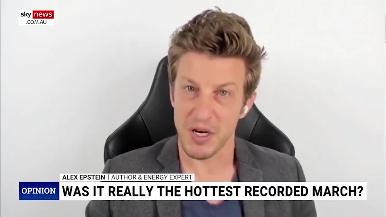 Alex Epstein: Hottest-Ever Climate Claims Are Total Nonsense—CO₂ and Warming Are Not Unprecedented