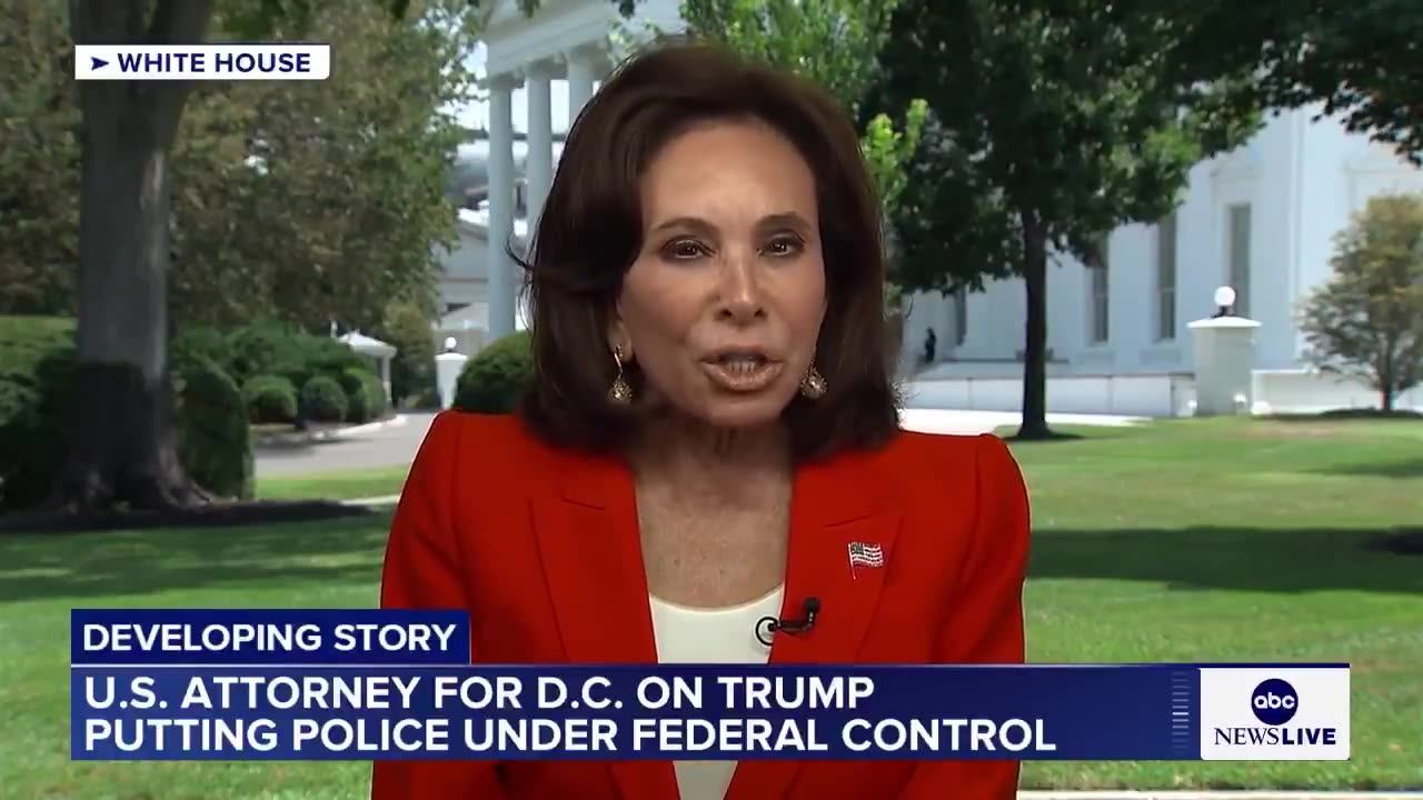 US Atty Jeanine Pirro: PDJT's obligation to address the crime emergency in D.C.