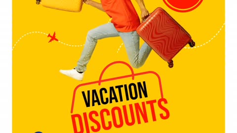 🌴✈️ Vacation Discounts — Up to 80% OFF!