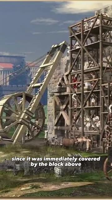 How Romans lifted stones for great structures