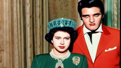 QUEEN ELIZABETH & SIR ELVIS KNIGHTHOOD CEREMONY