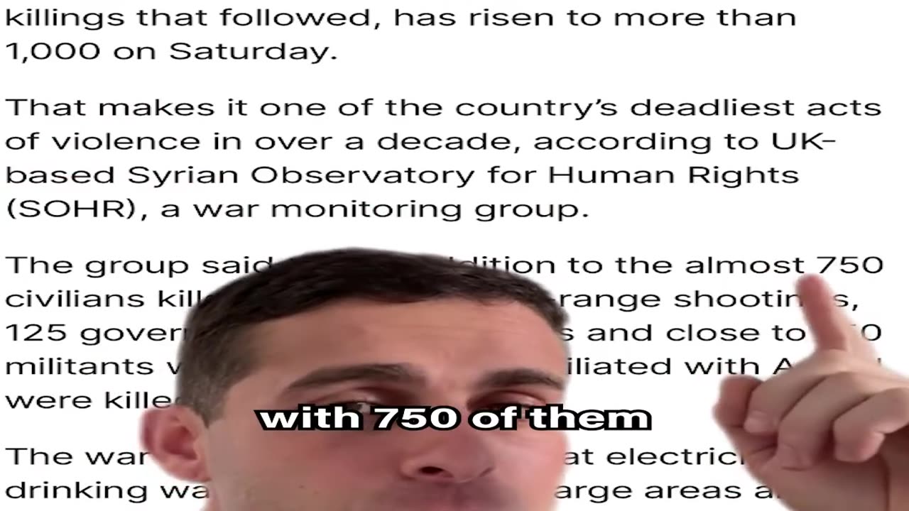 Mass Murder In Syria - Where is the outrage?