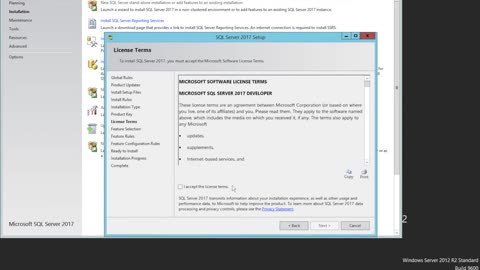 Install MS SQL Server on Windows