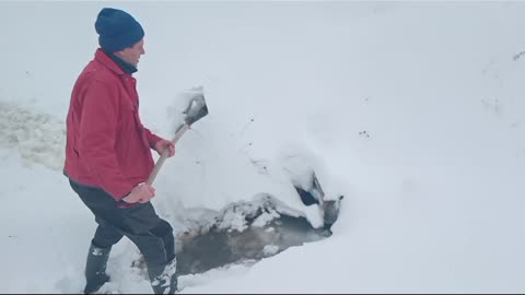 WINTER IN THE MOUNTAINS