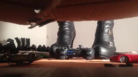 Candid Crush Under High Heel Boots