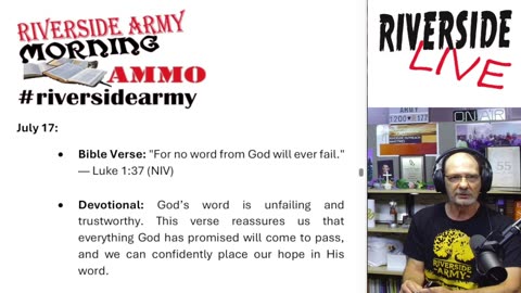 Riverside Morning Ammo Daily Devotional 7.17.25