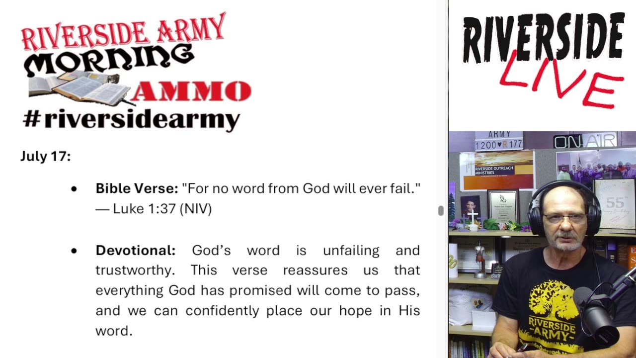 Riverside Morning Ammo Daily Devotional 7.17.25