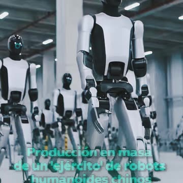 China inicia producción masiva de robots humanoides autónomos