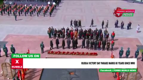 Russia celebrates victory day parade, 80 years after WWII