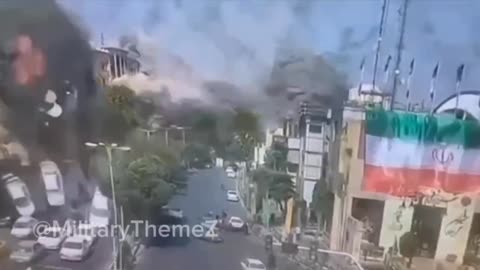 Footage of recent Israeli air strikes on Tehran Looks like we at it again
