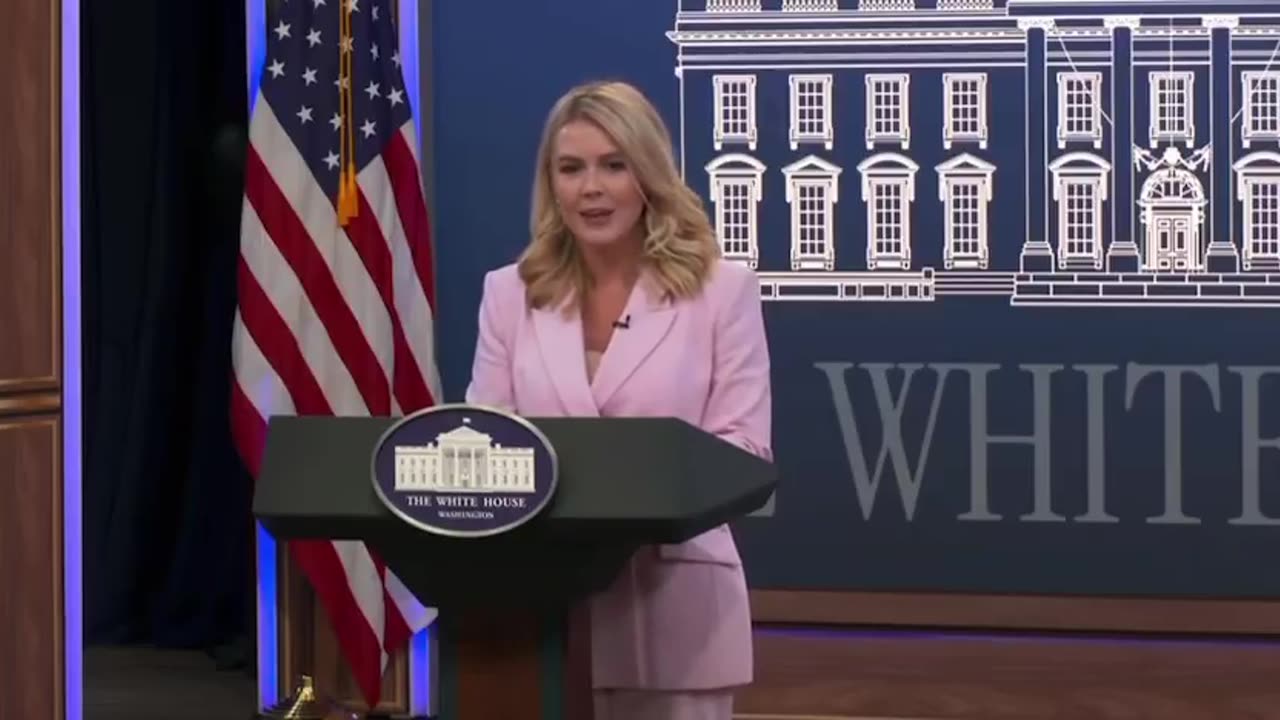 Leavitt asked if the Trump admin would be open to giving British shitposters political asylum