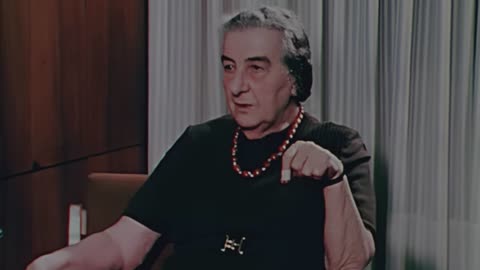 1970s Interview: Israeli Prime Minister Golda Meir (4K)