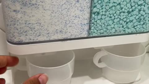 Conworld Laundry Dispenser – Organize Beads & Detergent with Style 🧺✨🧼