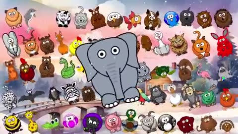 Animal Sounds Song Q42 | Nursery Rhymes for Babies | Nursery Rhymes for Toddlers .