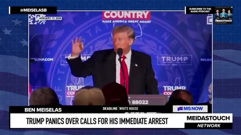 Trump PANICS Over CALLS for HIS IMMEDIATE ARREST