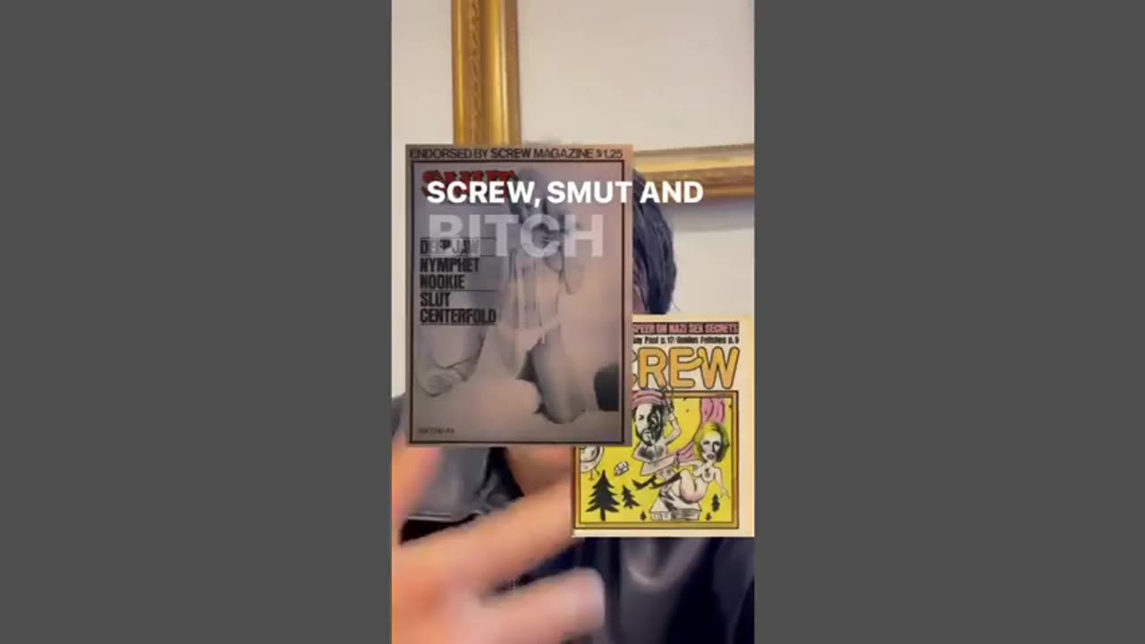 Pornography is jewish. ⧸ (Arthur Kwon Lee)