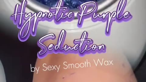 @eternalbeautybyemily Shows Off Flawless Leg Waxing with Hypnotic Purple Seduction | Sexy Smooth Wax