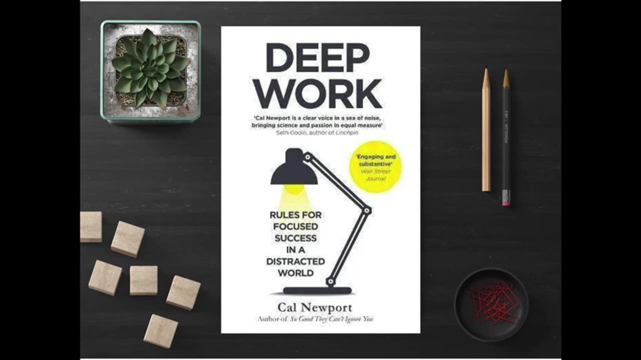 Deep Work by Cal Newport _ Full Audiobook _ Rules for Success in a Distracted World