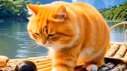 AI CAT FUNNY SHORT VIDEO