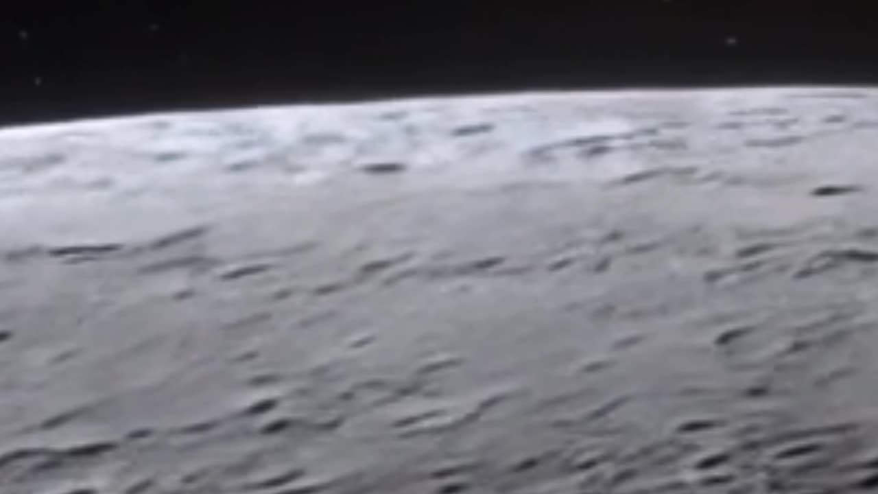 Asteroid hit moon #viralvideo #space #spacemagic