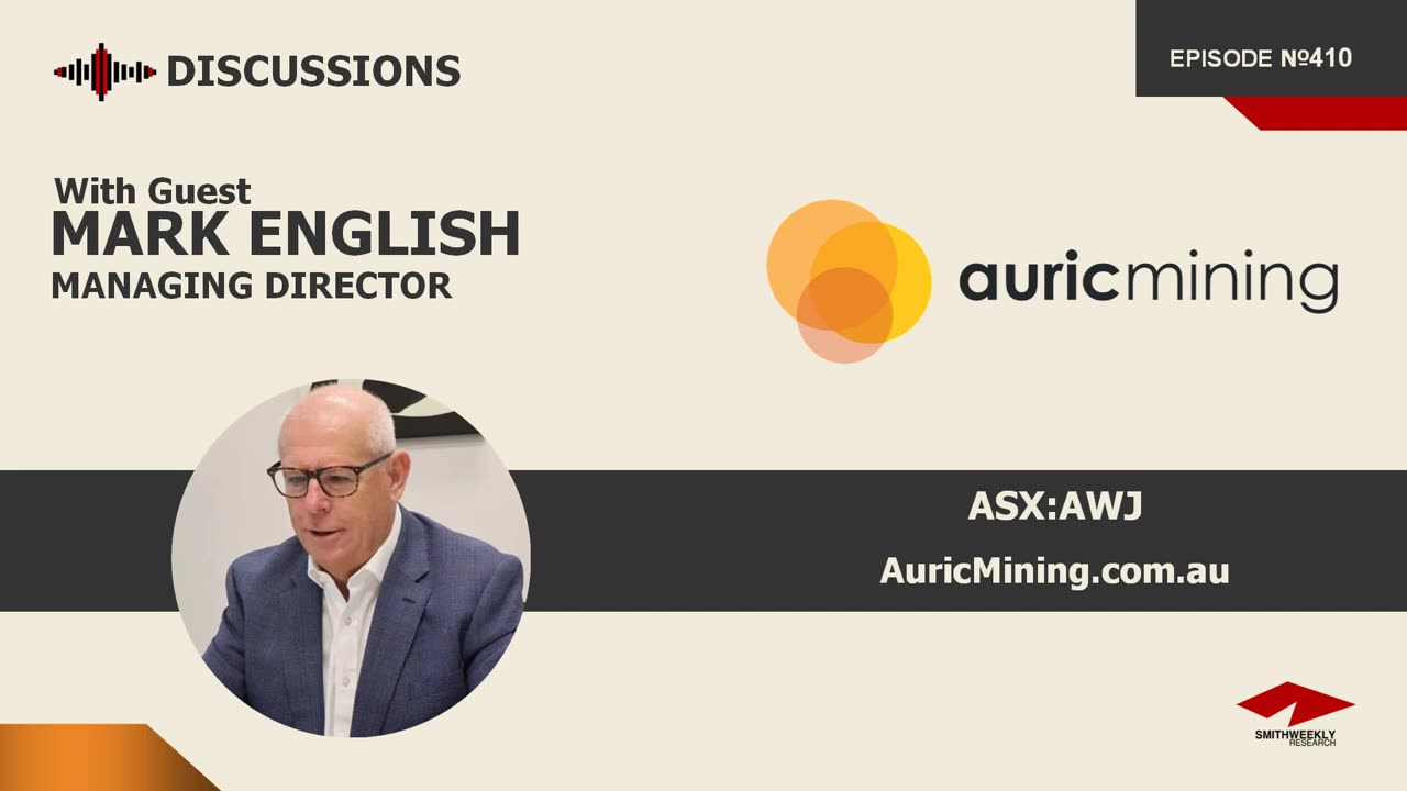 Discussion with Mark English | Auric Mining (ASX:AWJ)