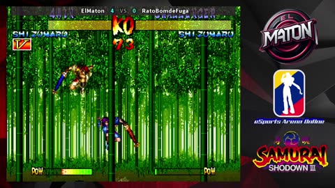 Samurai Shodown III • Luchas en línea • "UchihaJAM" vs "ElMaton" • (2025/08/16) #ft5